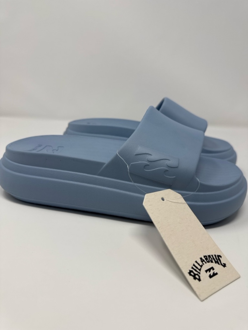 Billabong Blue Platform Slides Size 8 | NWT